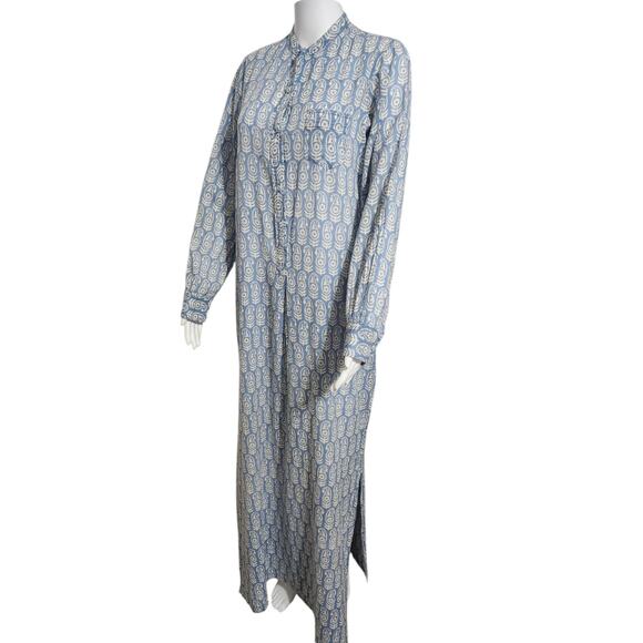 NILI LOTAN MAXI BEACH COVERUP RARE Paisley Print - Picture 7 of 9